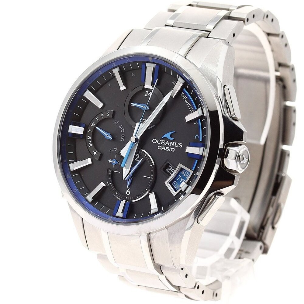 Casio Oceanus Ocw-G2000-1ajf Bluetooth Solar Powered Radio Men's
